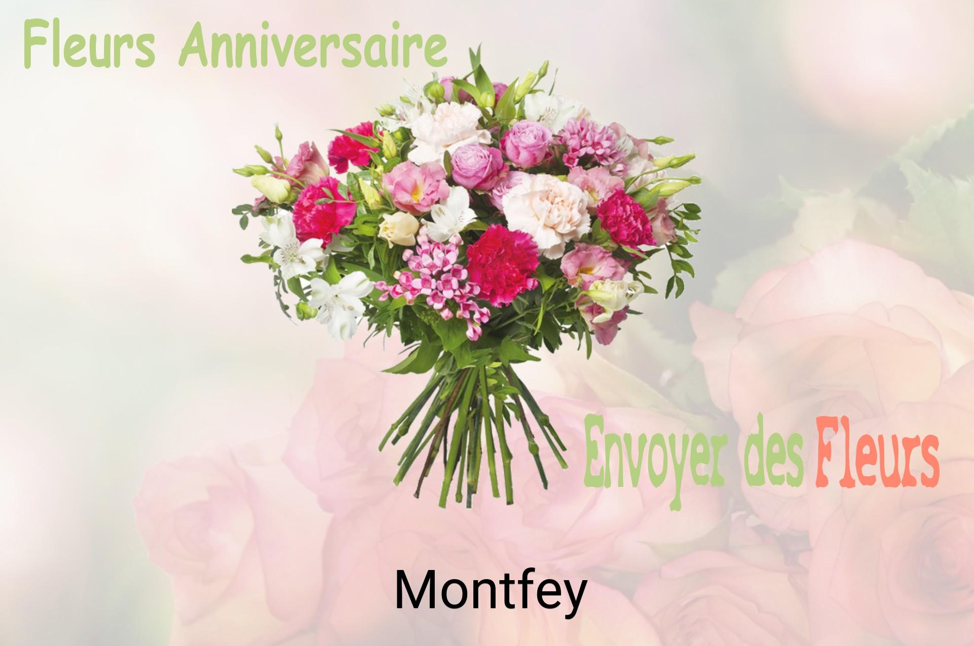 Bouquet de fleurs d’anniversaire livré à Montfey