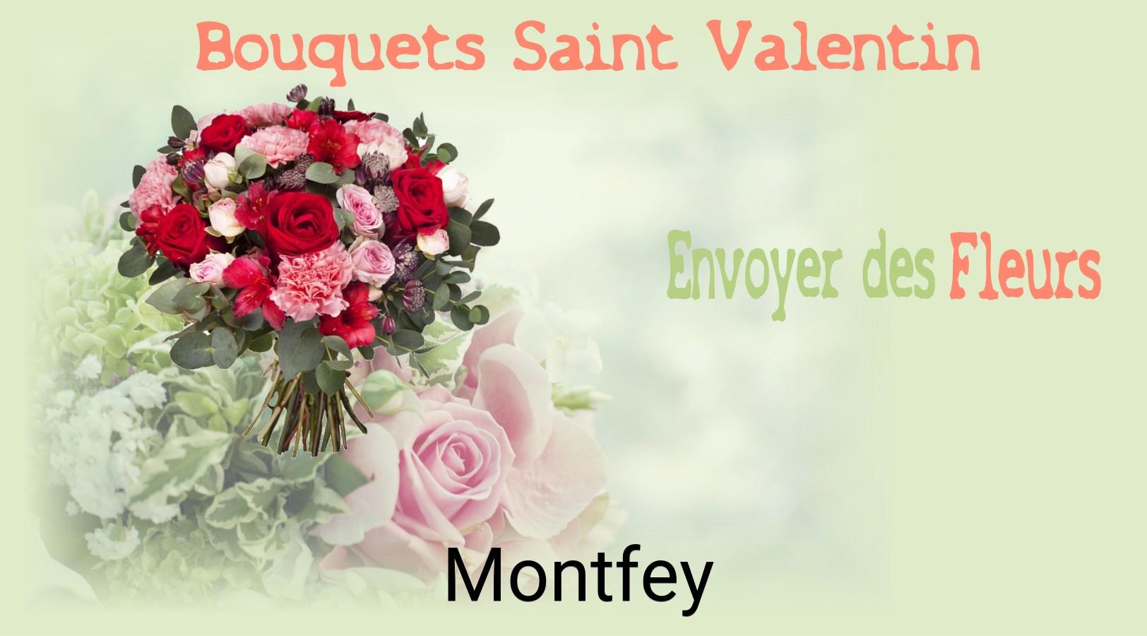 Roses de Saint-Valentin livrées à Montfey